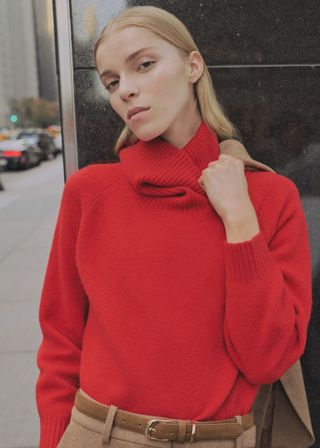 Turtleneck Knitted Sweater