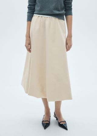 Flared Midi-Skirt - Women | Mango Usa