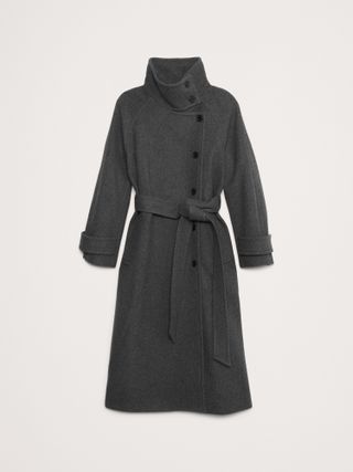 banana republic, Italian Melton Trench Coat