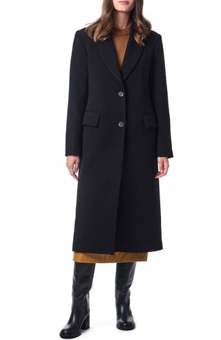 Long Coat With Quilted Lining