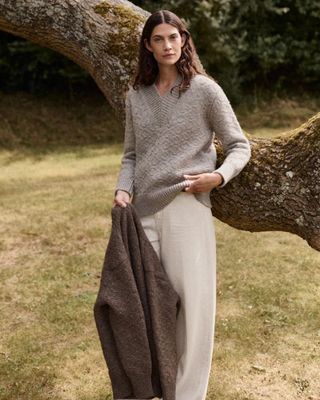 Navygrey, The Masham Jumper