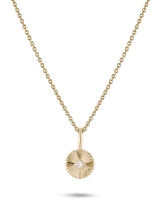 Zohreh V. Jewellery, Diamond Coin Necklace