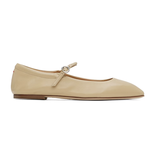 Aeyde, Beige Uma Ballerina Flats