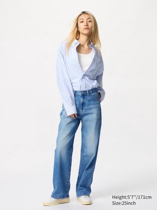 Wide Straight Jeans