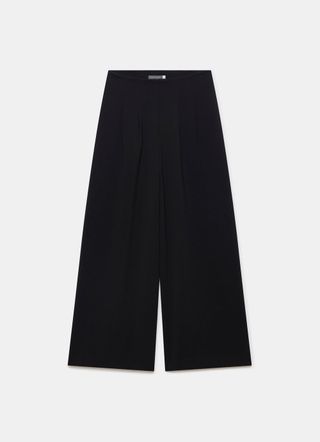 Black Wide Leg Trousers