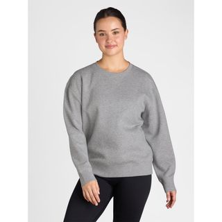 Athletic Works Women's Fleece Crewneck Sweatshirt, Sizes Xs-Xxxl