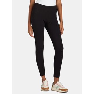 Time and Tru Women's High-Rise Ankle Knit Leggings, Available in 1, 2, and 3-Packs, 27