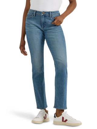 Lee Women's Midrise Straight Leg Jean