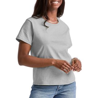 Hanes Essential Women's Cotton Short Sleeve Tee