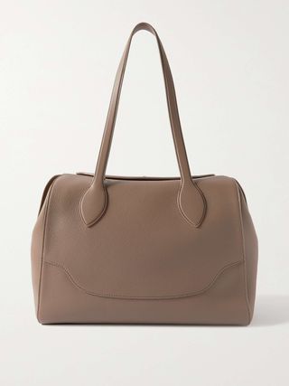 Sesia Happy Day Large Textured-Leather Tote