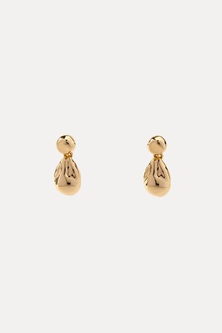 Irregular Double Ball Earrings