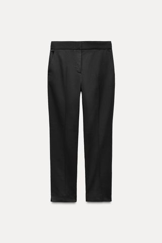 Soft Cropped Trousers