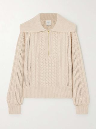 Camello Cable-Knit Sweater