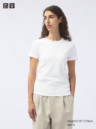 Crew Neck Short Sleeved T-Shirt