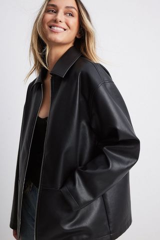 NA-KD, Zip Detail Pu Jacket