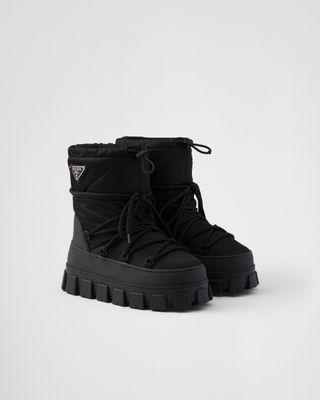 Re-Nylon Gabardine Après-Ski Boots