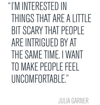 Julia Garner quote from Who What Wear cover story.