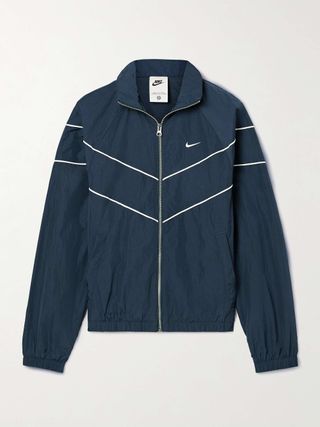 Striped Shell Track Jacket