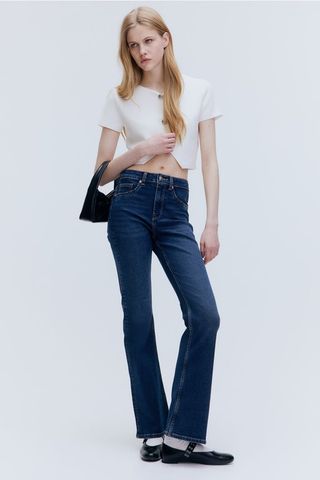 Flared High Jeans