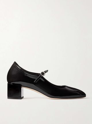 Aline Patent-Leather Mary Jane Pumps