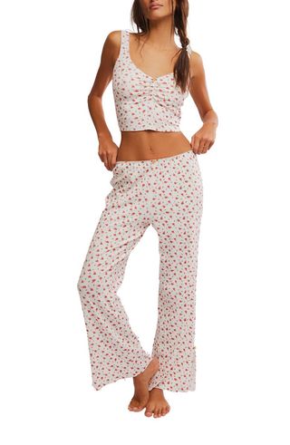 Fresh in Love Pointelle Pajamas