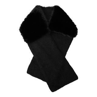 ZARA, Faux Fur Knit Stole