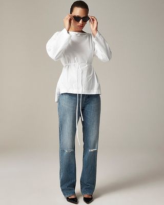 Ciel Top in Cotton Poplin