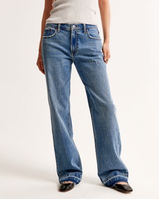 abercrombie, Low-Rise Baggy Jeans