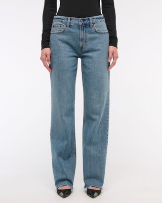 abercrombie, Low-Rise Baggy Jeans