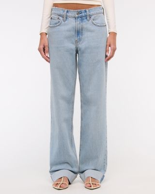 abercrombie, Low-Rise Baggy Jeans