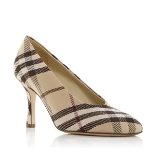 Burberry Check Baby Pumps