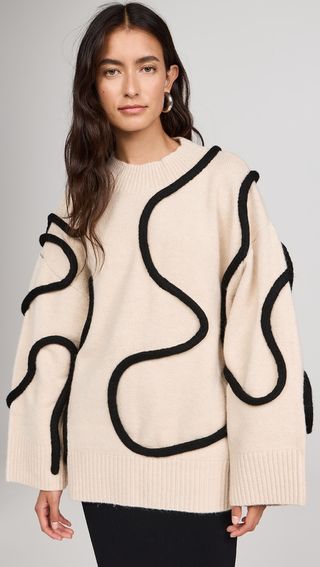 Simon Miller, Leith Squiggle Knit Sweater