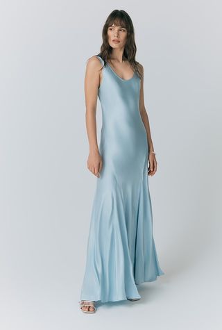 Willow Satin Maxi Dress