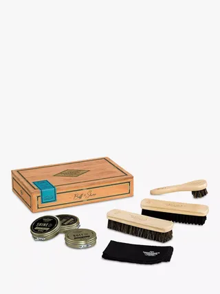 Gentlemen's Hardware Shoe Shine Box