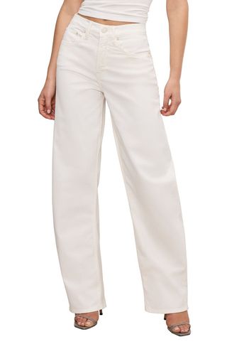 Good Barrel High Waist Relaxed Barrel Twill Pants