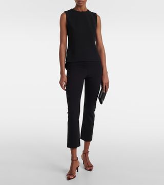 Shim Cropped Jersey Slim Pants