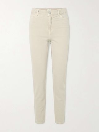 Low-Rise Slim-Leg Organic Jeans