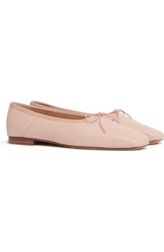 Square Toe Ballerina Flats