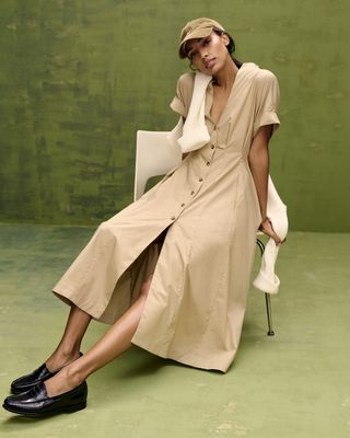 Jasmine Tookes for the Banana Republic 2025 Classics Collection