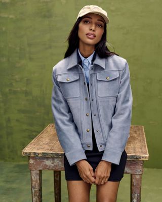 Jasmine Tookes for the Banana Republic 2025 Classics Collection