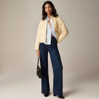 High-Rise Denim Trouser in 1996 Semi-Stretch