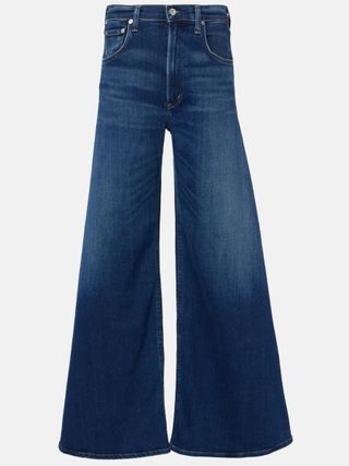 Amari High-Rise Wide-Leg Jeans