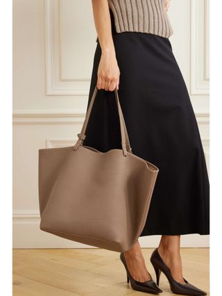 Park Xl Textured-Leather Tote