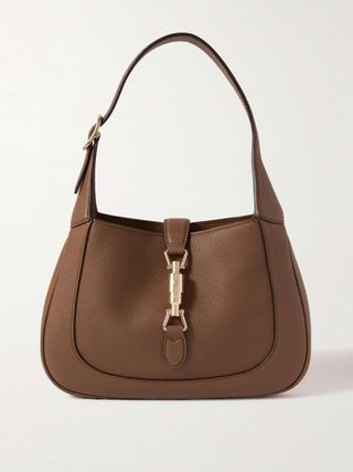 Jackie 1961 Small Textured-Leather Shoulder Bag