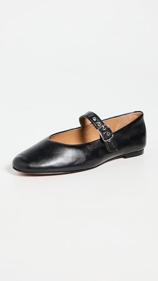 Madewell Hera Grommet Mary Jane Flats