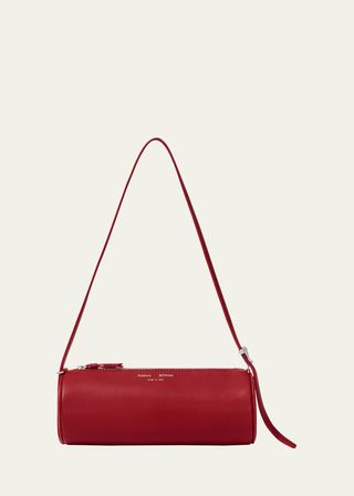 Silo Zip Napa Leather Shoulder Bag