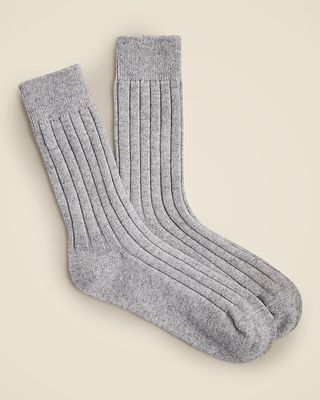 Cashmere-Blend Trouser Socks