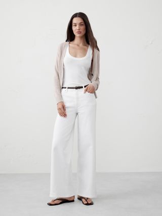 banana republic, High-Rise Wide-Leg Jeans