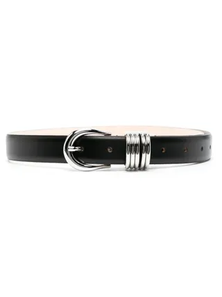 Hollyhock Leather Belt