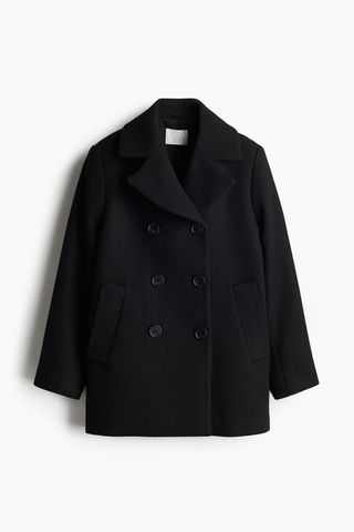 Twill Pea Coat